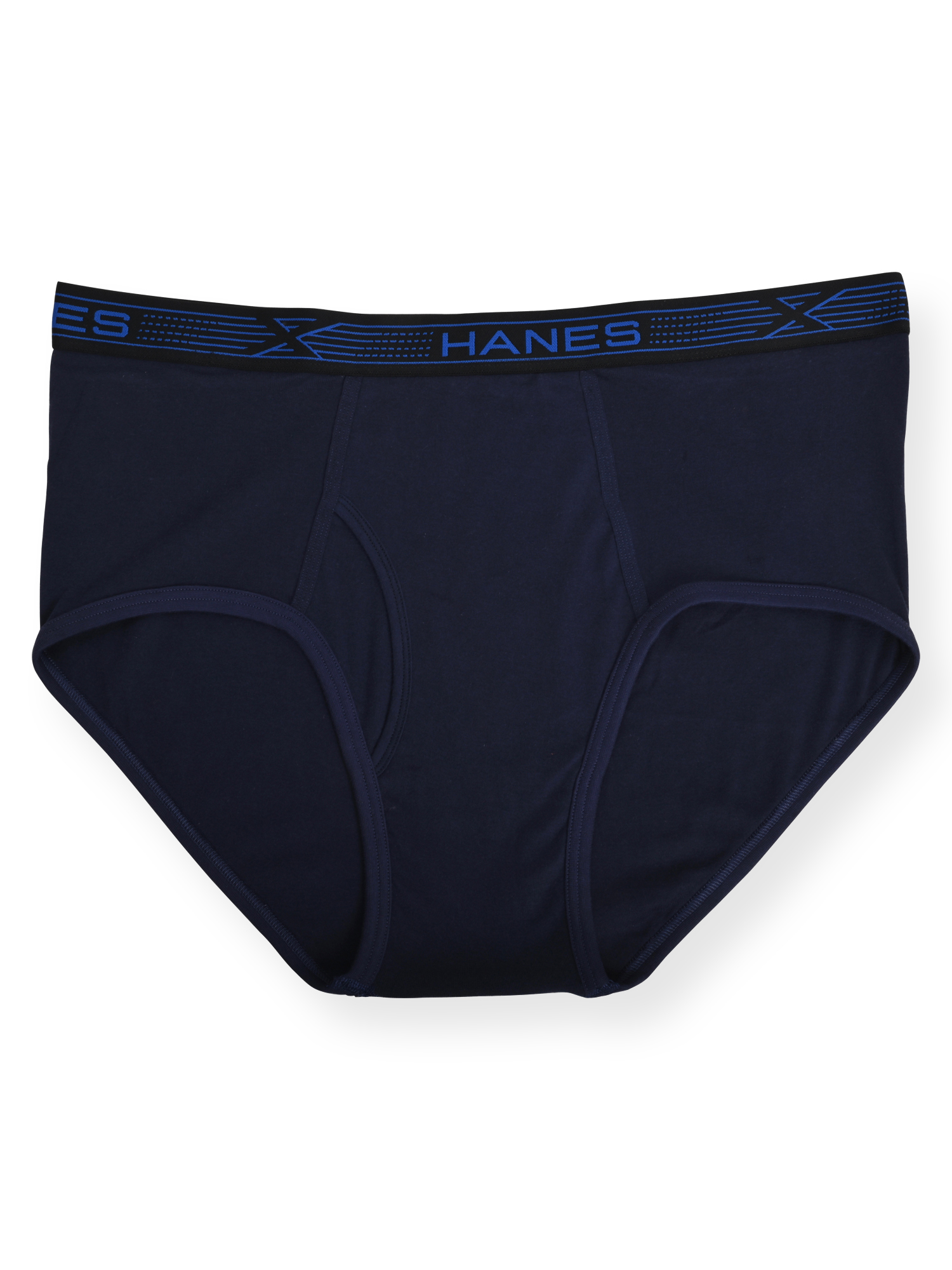 Hanes Briefs Solid Striped Super Soft Stretchy Durable Underpant (Men's Big & Tall) 3 Pack