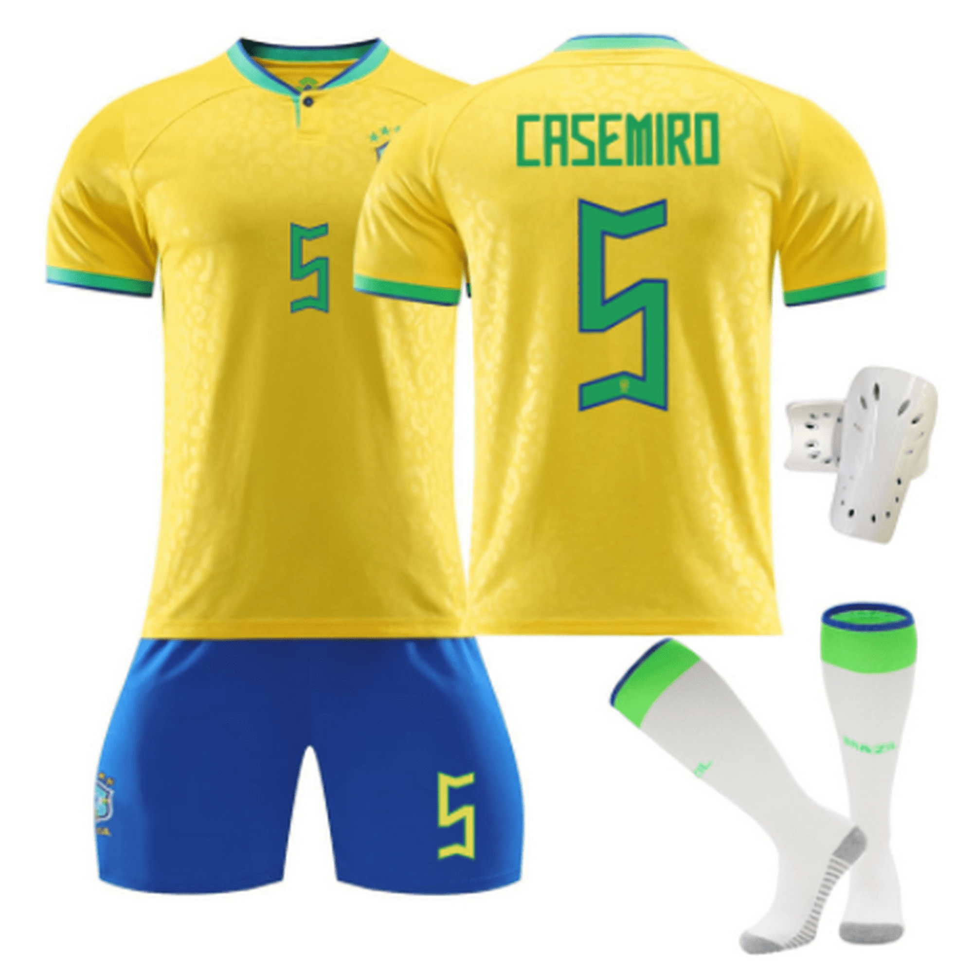 Maillot de Football Domicile Brésilien 2023 pour Hommes et Femmes
