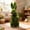 A, variant on Easter Bunny Decor Decorative Decorations for Easter Bunny Gifts Plastic Moss Green Flocking Sculpture B