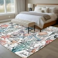thumbnail image 4 of Shell Starfish Coastal Area Rugs 5'x8', Washable Small Throw Rugs for Classroom Bedroom, Nautical Ocean Summer Beach Indoor Outdoor Rug Non-Slip Low Pile Carpet Runner Reversible Floor Mats, 4 of 8
