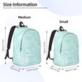 thumbnail image 2 of Easygdp Blue Bright Mochila de Lona Resistente para Laptop, Compatible con Laptops de 15 a 17 pulgadas, Ideal para Escuela, Trabajo y Viajes-Medium, 2 of 5