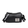thumbnail image 2 of Bolsos cruzados de piel de vaca suave de alta calidad para mujer, bolsos de hombro casuales de moda con letras de diamante, bolsos de diseñador de marca pequeños cuadrados, 2 of 5
