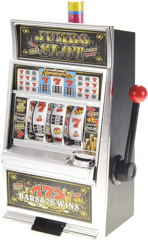 Dollhouse Miniature Metal Replica Slot Machine  DDL9615 