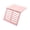A pink, variant on Slide In Mahjong Card Holder Rack ABS Mahjong Card Tray Stand Fits Poker Board Game Table Games Anti Peeping Structure