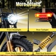 thumbnail image 3 of TST Electric Bike for Adults, 48V/40AH Battery, 20"x4" Fat Tire, 750W Motor Off-Road E Biker, UL2849, 3 of 8