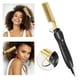 thumbnail image 1 of Peine eléctrico multifuncional para alisar y rizar, apto para cabello seco y húmedo, diseño compacto y seguro, ideal para cuidar tu cabello de manera natural y saludable., 1 of 6