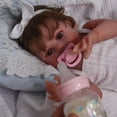 thumbnail image 4 of Muñeca Reborn CHAREX Lucy de 45 cm de cuerpo completo de vinilo para niña de 3 años o más, 4 of 7