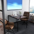 thumbnail image 3 of Homy Casa 47.2 Inch Rectangular Dining Table with MDF Wood Top with Metal Frame, 3 of 8