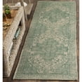 thumbnail image 3 of SAFAVIEH Restoration Vintage Donette Geometric Area Rug, Grey/Ivory, 6' x 6' Round, 3 of 10