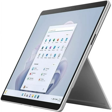 Microsoft Surface Pro 9 QEZ-00001 13" 2 in 1 Tablet & Laptop, Intel i5 12th Gen Fast Processor for Multi-Tasking, 8GB RAM, 256GB SSD, Win 11, Platinium