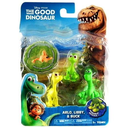 Disney The Good Dinosaur Arlo, Libby & Buck Action Figure 3-Pack - Walmart.com