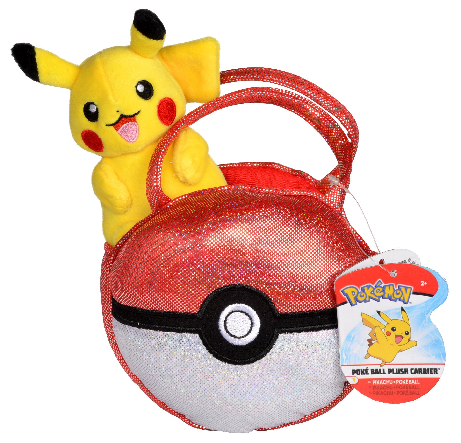 pikachu pokeball plush