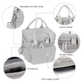 thumbnail image 3 of SPEKSEE Lunch Bag for Women Men, Expandable Large Adult Insulated Lunch Box for Work, Leakproof Double Deck Lunch Box Cooler Tote Bag with Removable Shoulder Strap, 3 of 8