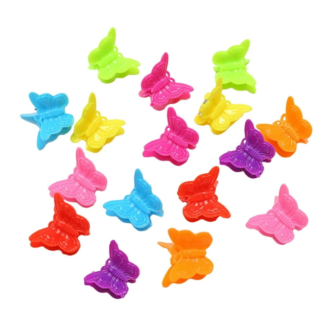 160 Pcs Petites Pinces à Cheveux Papillons Mini Pinces à Griffes Accessoires pour Cheveux pour Filles