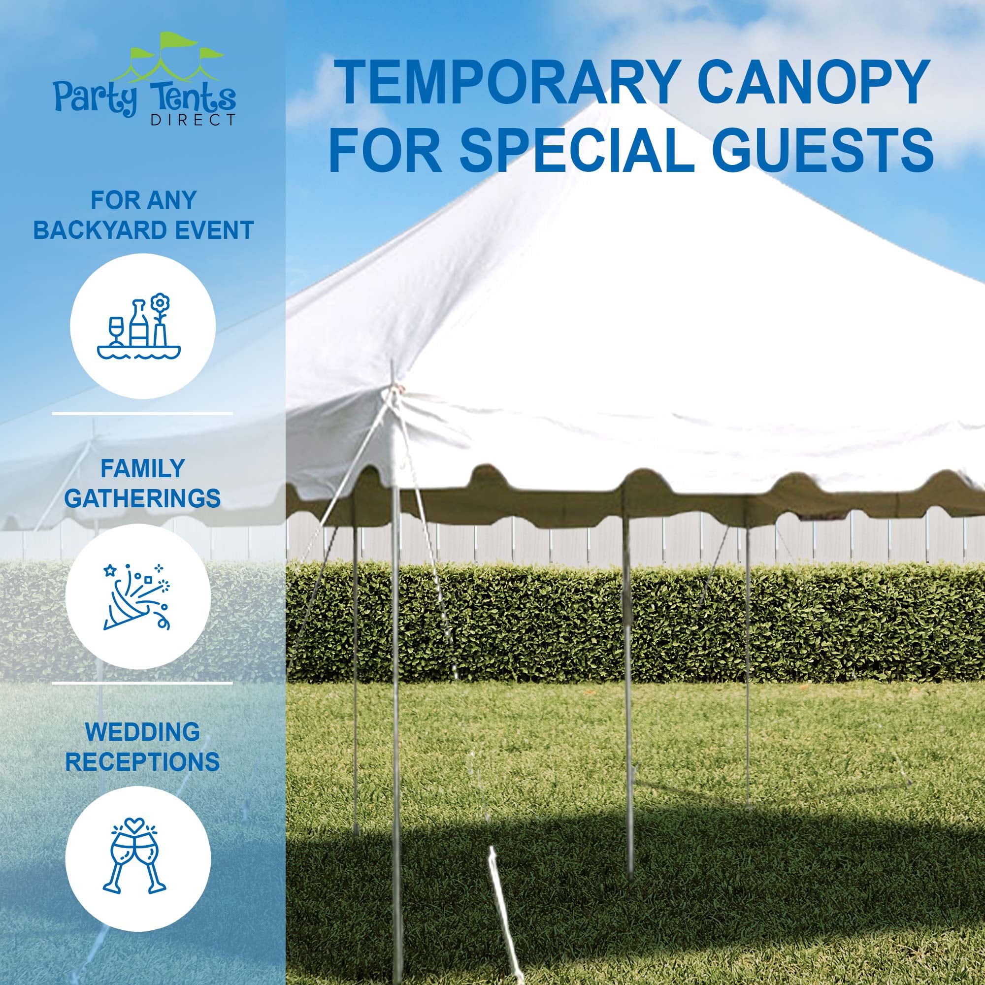 Affordable backyard tents sale