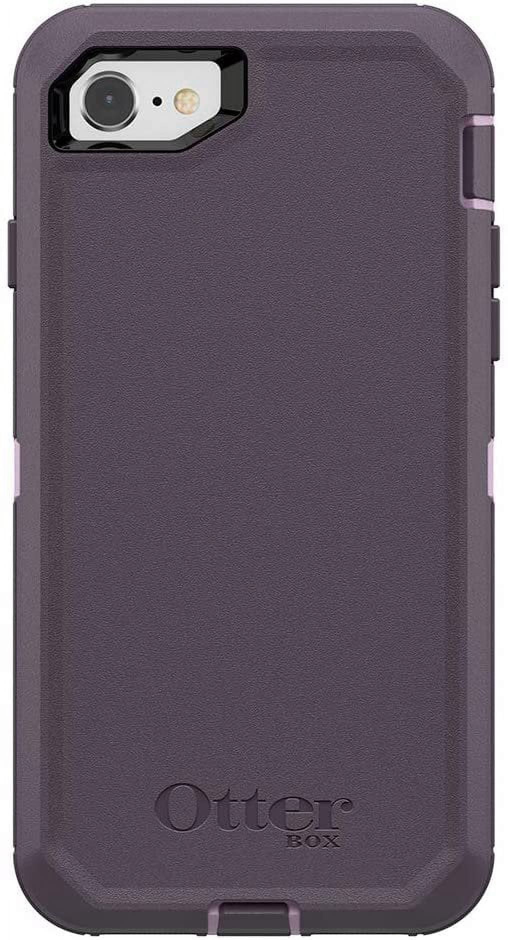 OtterBox DEFENDER SERIES Case for iPhone SE 3rd and 2nd gen and iPhone 8/7 - PURPLE NEBULA WINSOME ORCHID/NIGHT PURPLE