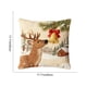 thumbnail image 3 of Funda de cojín de lino | Funda de almohada decorativa | Funda de almohada cuadrada de 45x45 cm para sofá y cama | Funda de almohada decorativa | Cojín decorativo para el hogar, 3 of 6
