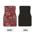 thumbnail image 2 of Balery Snake Pattern 4-Piece Floor Mats, Heavy-Duty Rubber Liners, Anti-Slip Design, All-Season Automotive Protection, Vehicles, Cars, Trucks, and SUVs, 2 of 5