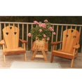 thumbnail image 1 of Collection de Chaises Adirondack Cedar Country Hearts, 1 of 1
