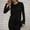*Black, variant on Women's Lightweight Crewneck Cardigan Sweater ,Classic Long Sleeve Button Down Knit Cardigan Brown,Womens Plus XXL