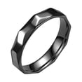 thumbnail image 1 of Hearth & Gear Vegetarian Ring Steel Ring Fashion Korean Version Of The Batch Of Flowers Ring Ring Hand Jewelry Gold Silver And Black No. 6 13 Finger Rings Rhinestone Ring Set Big Finger Rings for, 1 of 7