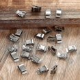 thumbnail image 2 of Stainless Steel Trailer Frame Wire Clips, 50pcs Heavy Duty Cable Clips for Auto Truck Trailer Wiring Replacement, 2 of 5