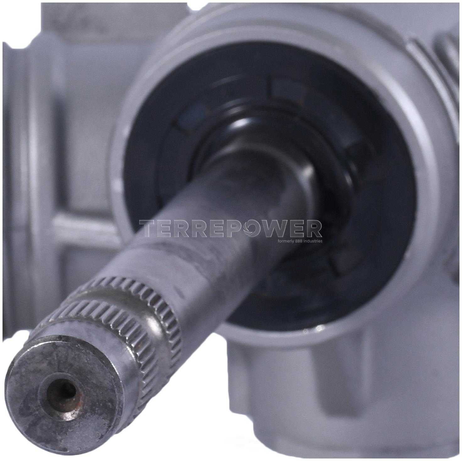 TERREPOWER formerly BBB Industries 213-0163 Power Steering Rack and Pinion Unit