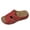 Red, variant on SBYOJLPB Women's Sandals Fashionable Casual Spring And Summer Versatile Beach Sandals Wedge Solid Color Peep-Toe Open-Toe Sandals