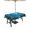 Blue, variant on 60x84 Inch Outdoor Tablecloth with Umbrella Hole Zipper Rectangle Ocean Seabed Rectangular Tablecloths Outside Waterproof Summer Blue Retro Coastal Coral Patio Table Cloth Cover for Picnic Party