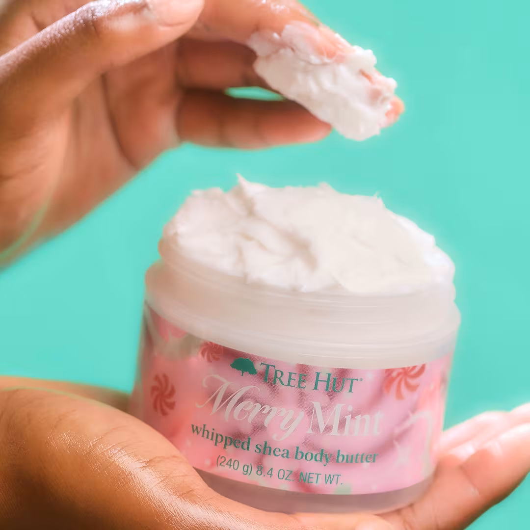 thumbnail image 2 of Tree Hut Merry Mint Whipped Body Butter, 8.4 oz, 2 of 8
