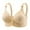 Light Yellow, variant on Women’s Bras Women's Wireless Seamless Matte Mini Rib Bra Grey 38