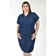 thumbnail image 1 of Vestido camisero denim Roman Fashion /Tallas Extras, 2293 (Azul dark) azul oscuro 36, 1 of 6
