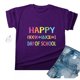 thumbnail image 1 of Fiudx Ofertas Flash Artículos En Oferta Camiseta Escolar para Mujer, Camiseta de Profesora de 100 Días, Camiseta Feliz de 100 Días, Impresión de Letras, Enseñanza, Manga Corta, 1 of 4