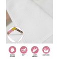 thumbnail image 6 of Easter Kitchen Dish Towels for Drying Dishes Set of 3, Colorful Bunny Spring Cartoon Cute Rabbits Brown Waffle Weave Microfiber Hand Tea Bathroom Towels Quick Dry & Absorbent Towel 15.7x23.6, 6 of 7