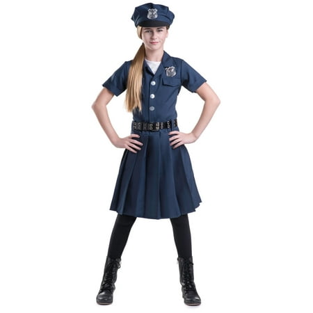 Dressup America - Police Chief Girls Costume - Walmart.com