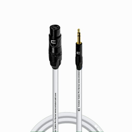 Coluber Cable Balanced XLR Female to 3.5 TRS Male - Audio Microphone Cable