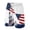 Pink, variant on JULMCOMO 4th of July Men's Shorts Drawstring Patriotic Loose Stars Stripes Summer Shorts for 1776 with Pockets Vermilion XL
