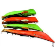 StoreYourBoard 4 Kayak Storage Rack, Wall Mounted Indoor Garage Organizer, Holds up to 400 lbs.