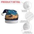 thumbnail image 4 of Salouo Astronaut In A Space Suit On The Planet for Adult Christmas Hat Xmas Holiday Hat Santa Hat for Women & Men Festive Headwear Accessories Fit for Christmas/ New Year/Holiday/Party,1PC, 4 of 6