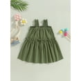 thumbnail image 5 of Bagilaanoe Toddler Baby Girl Summer Dress Sleeveless A-line Dresses 3M 6M 12M 2T 3T 4T Kids Casual Swing Sundress, 5 of 8