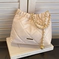 thumbnail image 4 of Bolso de verano para mujer, estilo Chanel, moderno, informal, con forma de rombo, para ir al trabajo, con cadena tipo bandolera, 4 of 6