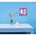 thumbnail image 5 of WIRESTER Double 1-Gang Decorator Light & 1-Gang Duplex Outlet Wall Plate/Switch Plate Cover, Blue Pink Geometric Pattern, 5 of 6