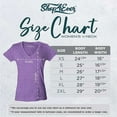 thumbnail image 4 of Shop4Ever Women's Senior 2026 Graduation Slim Fit V-Neck T-Shirt Large Heather Purple, 4 of 5