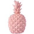 thumbnail image 1 of Cajas para guardar monedas o huchas con forma de piña en resina rosa, 1 of 5