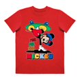 thumbnail image 1 of Playera Para Niño Disney Mickey Mouse Cuello Redondo Manga Corta Talla 8 Rojo, 1 of 1