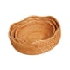 thumbnail image 3 of Canasta de frutas de ratán de 3 partes, cesta de servicio de pan, caparazón de almacenamiento que ahorra espacio para hotel de té, granja, tolera de f, 3 of 9