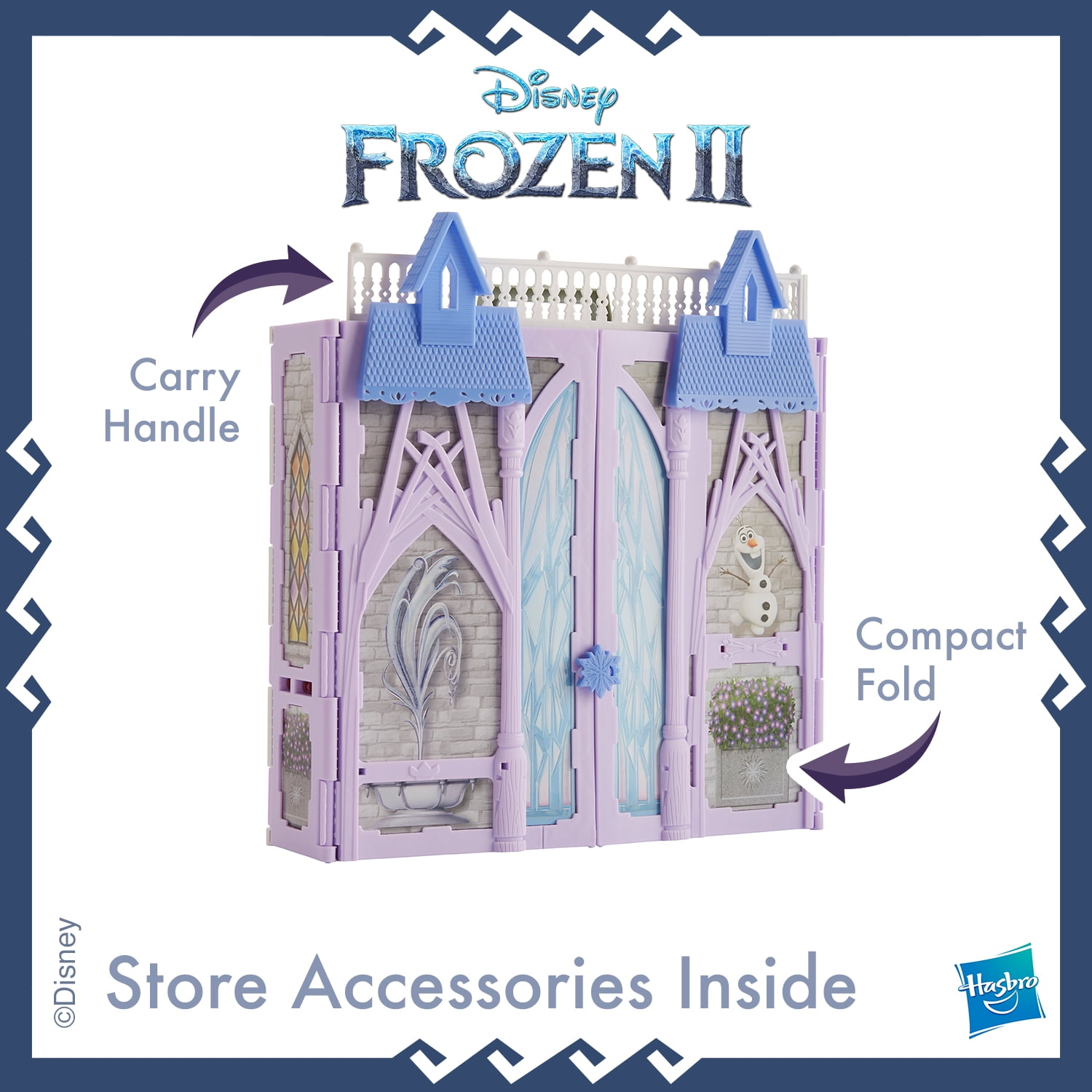 frozen castle fold and go