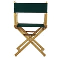 thumbnail image 2 of Casual Home Chaise de Réalisateur 18 Pouces Cadre Naturel avec Toile Vert Chasseur, 2 of 5