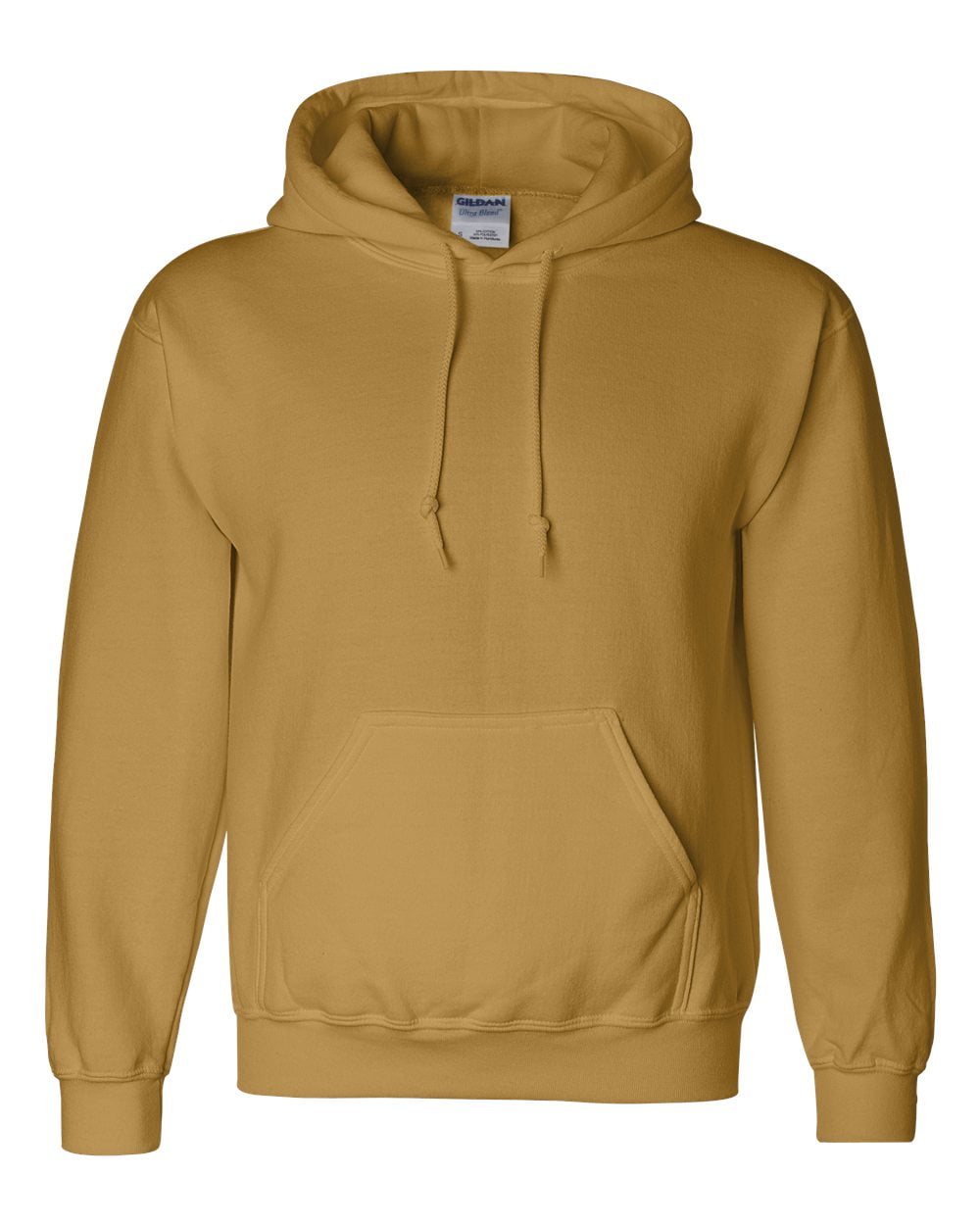 12500 Adult Hooded Sweatshirt - Old Gold - Medium - Walmart.com