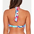 thumbnail image 5 of Printed Muse Halter Bikini Top Swimsuit, 5 of 6